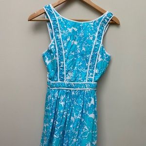 Lilly Pulitzer Shorely Blue She's A Fox Dress